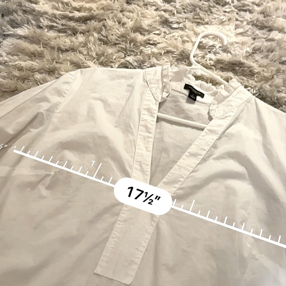 NEW PHOTOS added! Ann Taylor lightweight side split hem tunic top, EUC - Picture 10 of 10